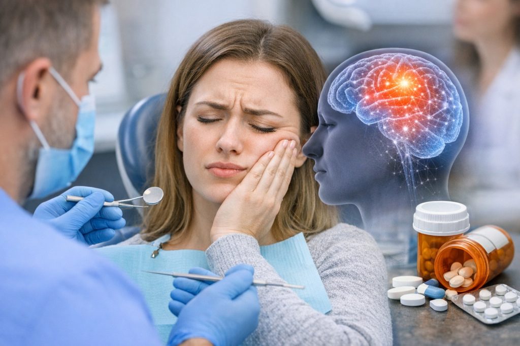 Dental pain and mental health