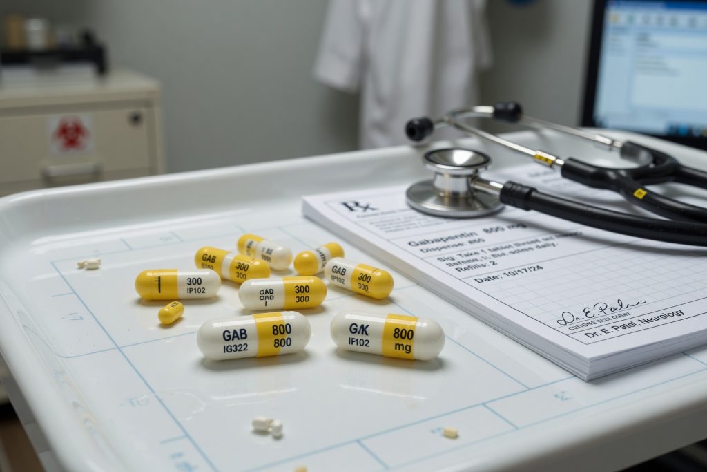 Gabapentin pill