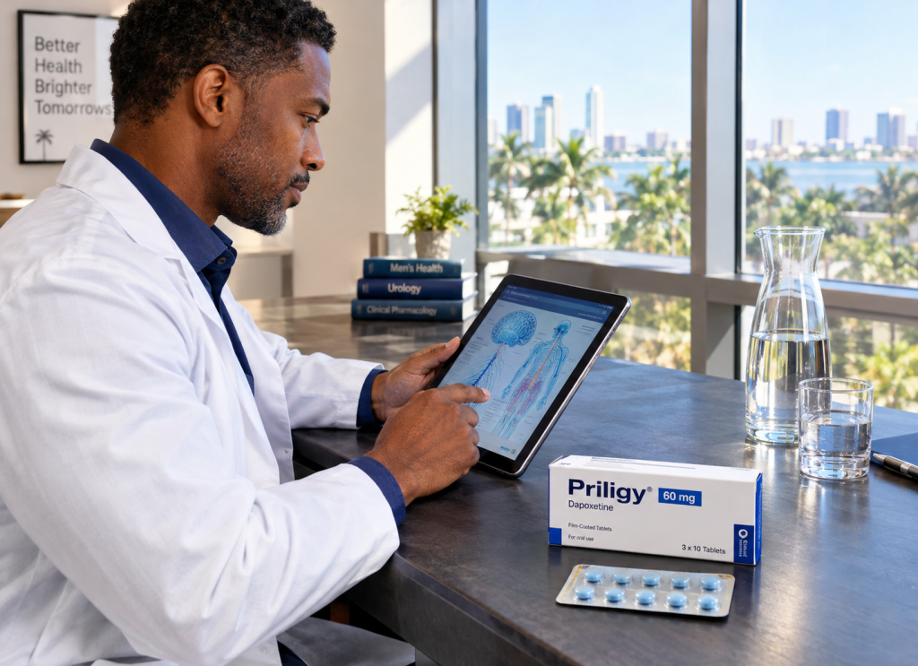 Priligy Doctor Reviewing